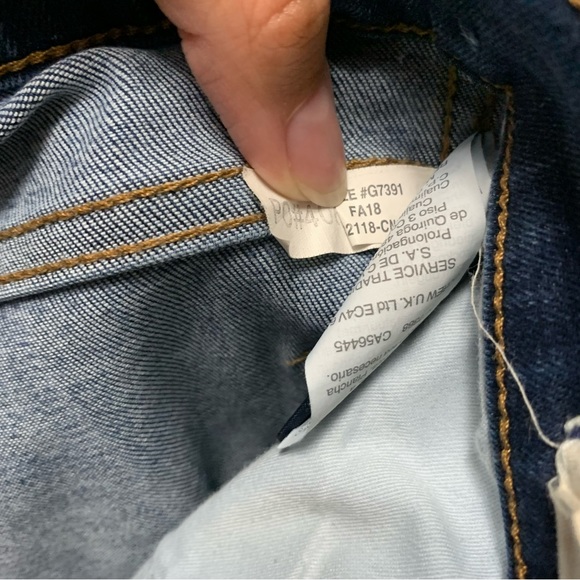 Madewell 10" High-Rise Skinny Jeans in Danny Wash: TENCEL Denim Edition Size 26 - Picture 10 of 10